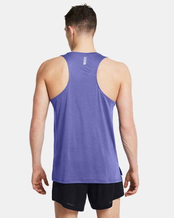 เสื้อกล้าม UA Launch สำหรับผู้ชาย in Purple image number 1